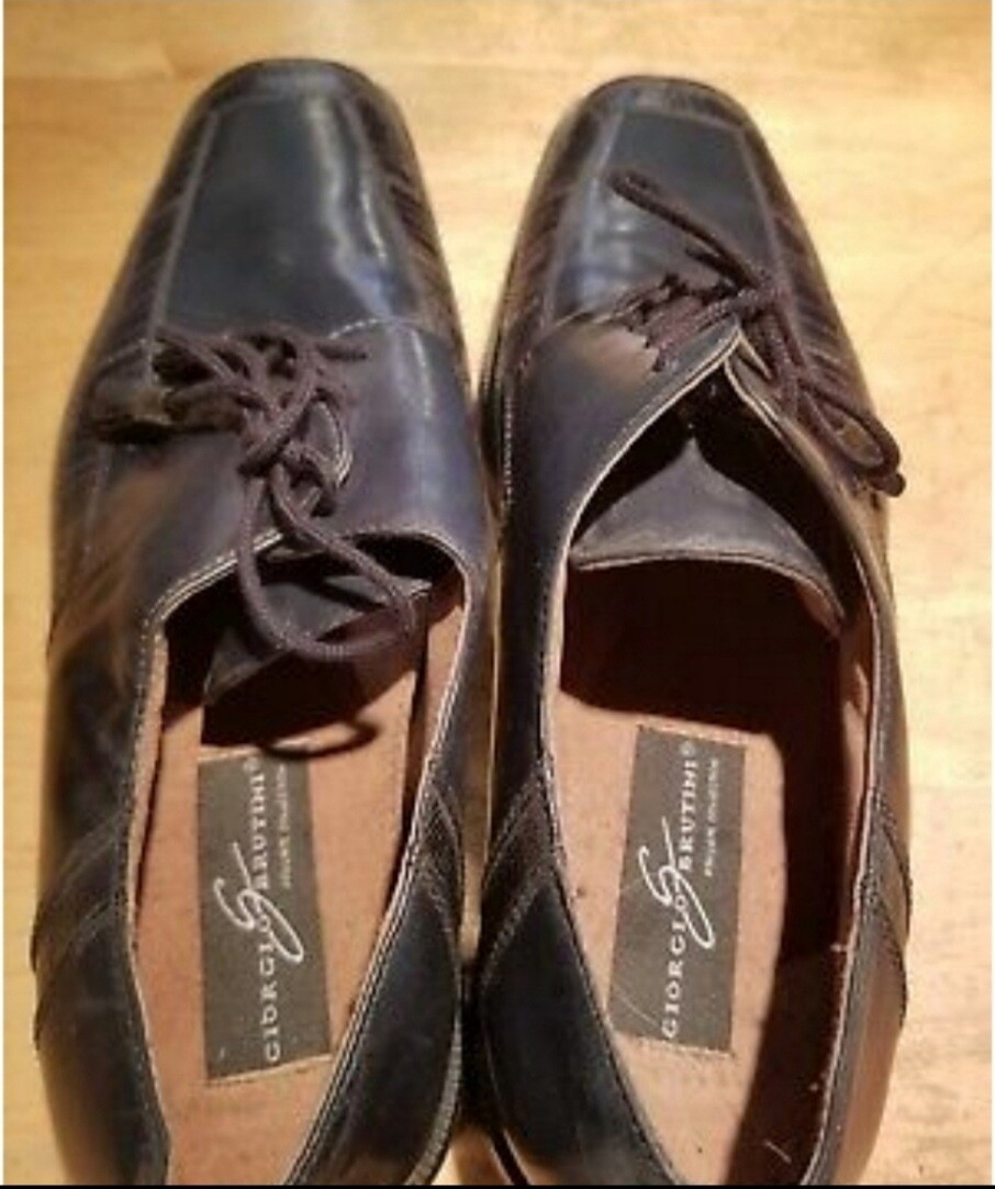 Giorgio Bruitini Mens Leather Alligator 20 display picture 2