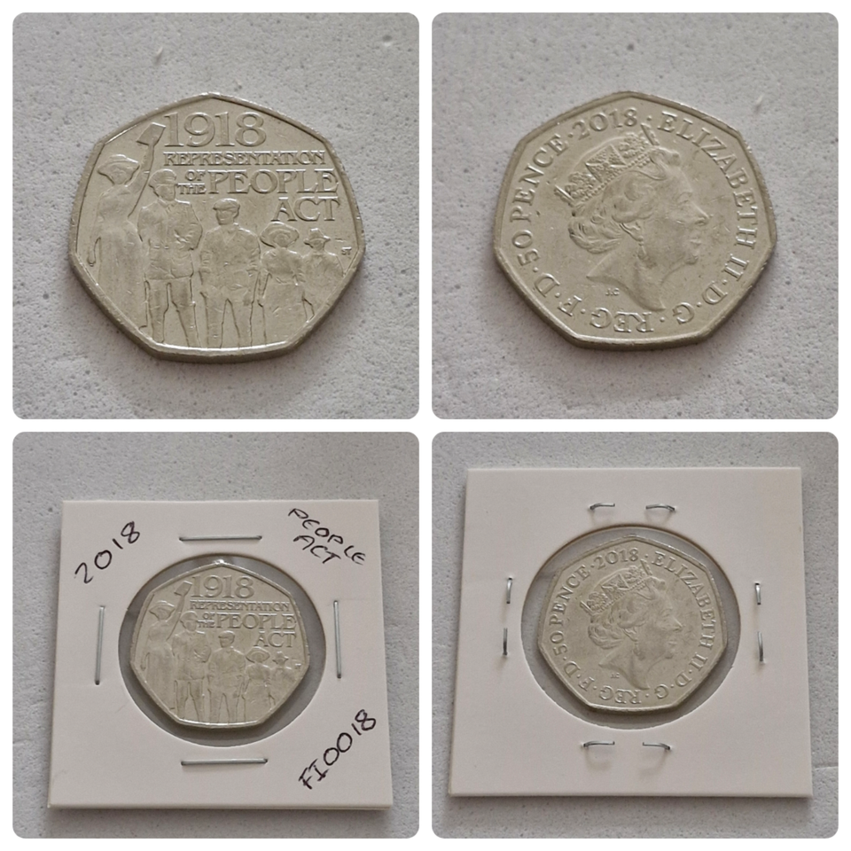 Commemorative UK 50p Coin Collectable Circulated Fifty Pence Sensible