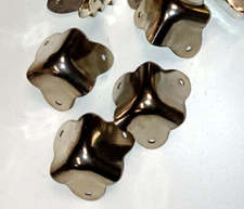 (48) pcs Metal 24-2 Leg and 24-3 Leg Guitar AMP Amplifier Cabinet Corners Chrome