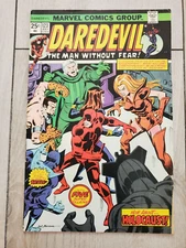 Daredevil #123 Marvel Comics 1975 VG Black Widow! First Appearance Jackhammer