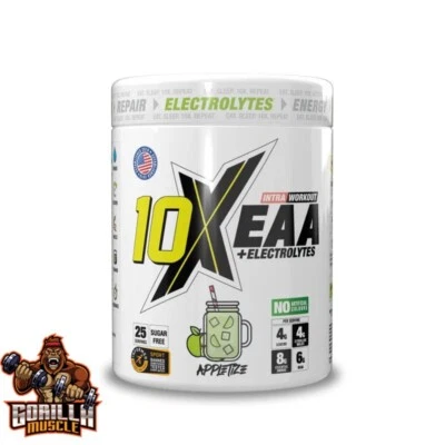 10X EAA 450g – Essential Amino Acids for Muscle Recovery | 10X Athletic