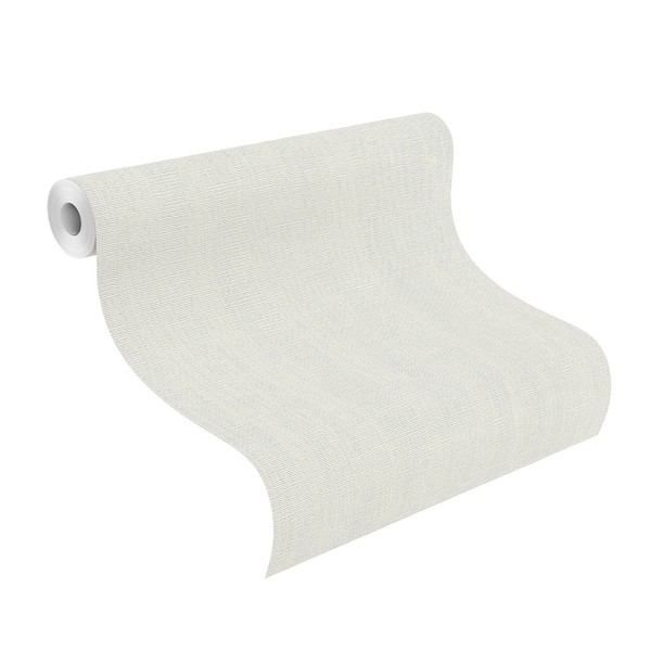 3,15 €/Qm / Rasch Tapete Hyde Park 411867 Uni Grau Struktur Vliestapete-image