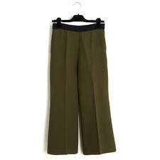 Fendi 2012 Trumpet Pants FR36 Lagerfeld Short Flare Oliver Black Pants US27