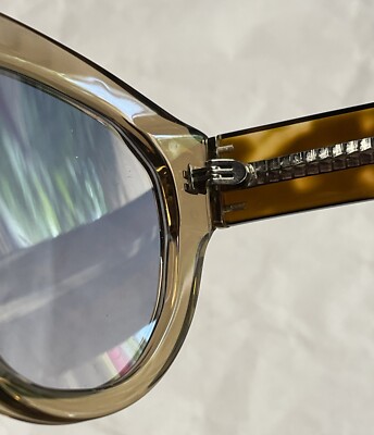 Coco and Breezy Luxury Eyewear Champagne Tortoise Frame-Blue  display picture 1