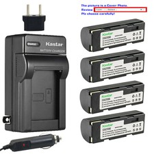 Kastar Battery AC Travel Charger for Fuji NP-80  Fujifilm FinePix 6900Z MX-1700