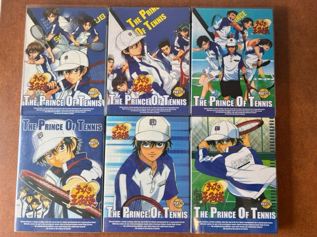 The Prince of Tennis Anime Box Parts 1-6 [DVD] VERY GOOD (LHT) | eBay