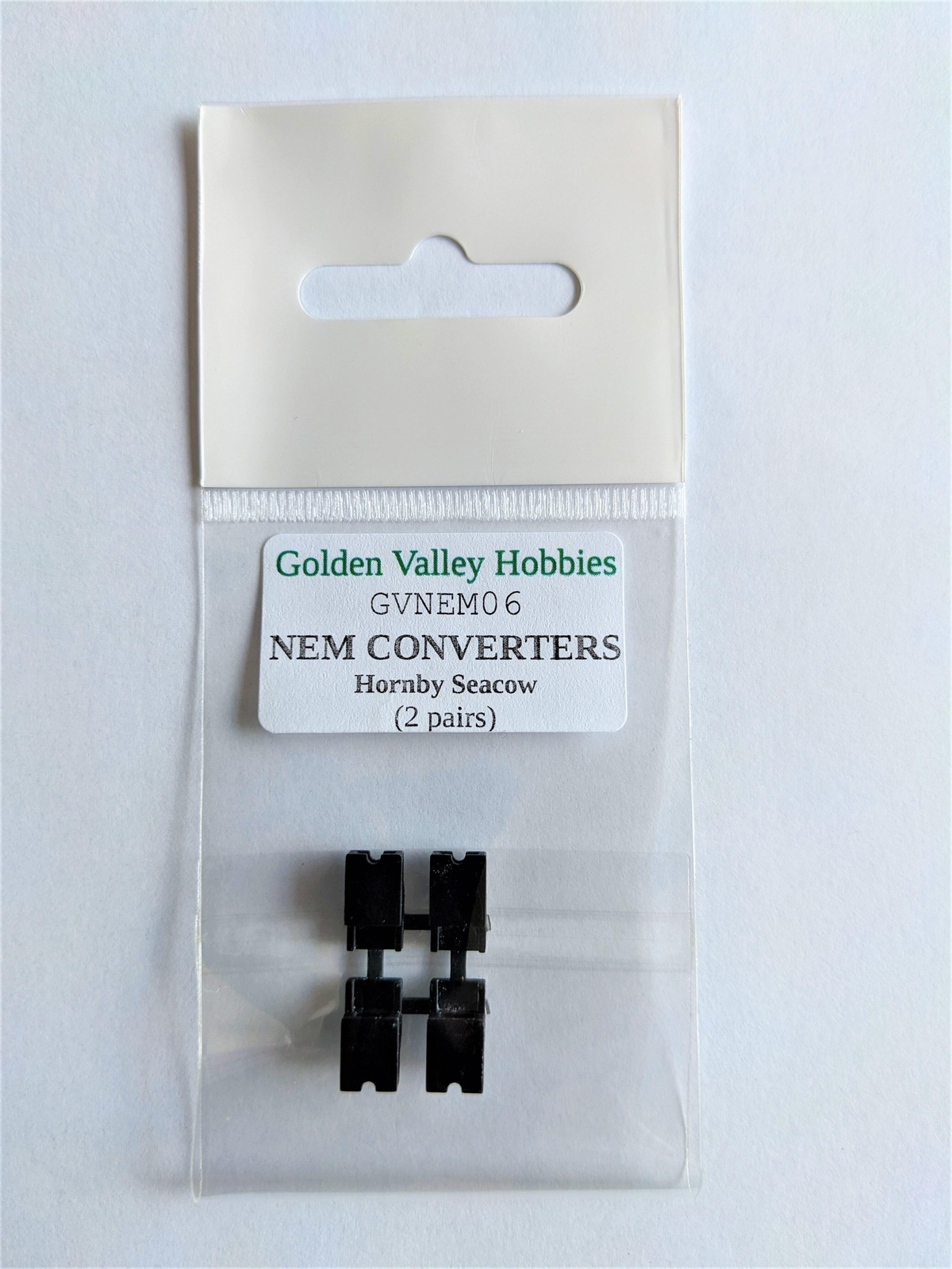 Conversion NEM pockets for Hornby Seacow (2 pairs) GVNEM06 Golden Valley Hobbies