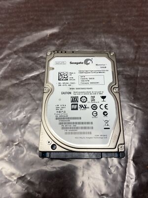 Used Seagate ST9500423AS 2.5'' SATA Internal Hard Drive 500GB 7200PRM 