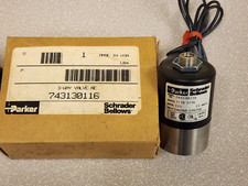 743130116     PARKER    Solenoid Valve  240V-Coil  1/4"NPT   (New in Box)