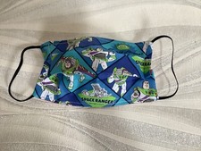 Pixar Buzz Lightyear Face mask Reusable Washable  100% cotton for a Toddler