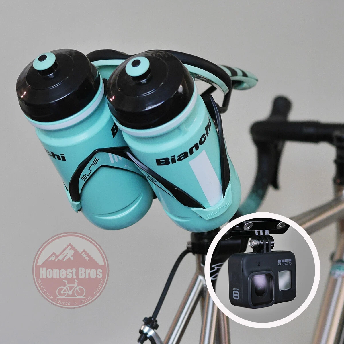  Bike Bottle Holder with Water Bottle and Mount Mountain Bike  Water Bottle Holder No Screws Water Bottle Cages Bike Water Bottles, Kids Bike  Water Bottle Holder for Bike (Map Black) 