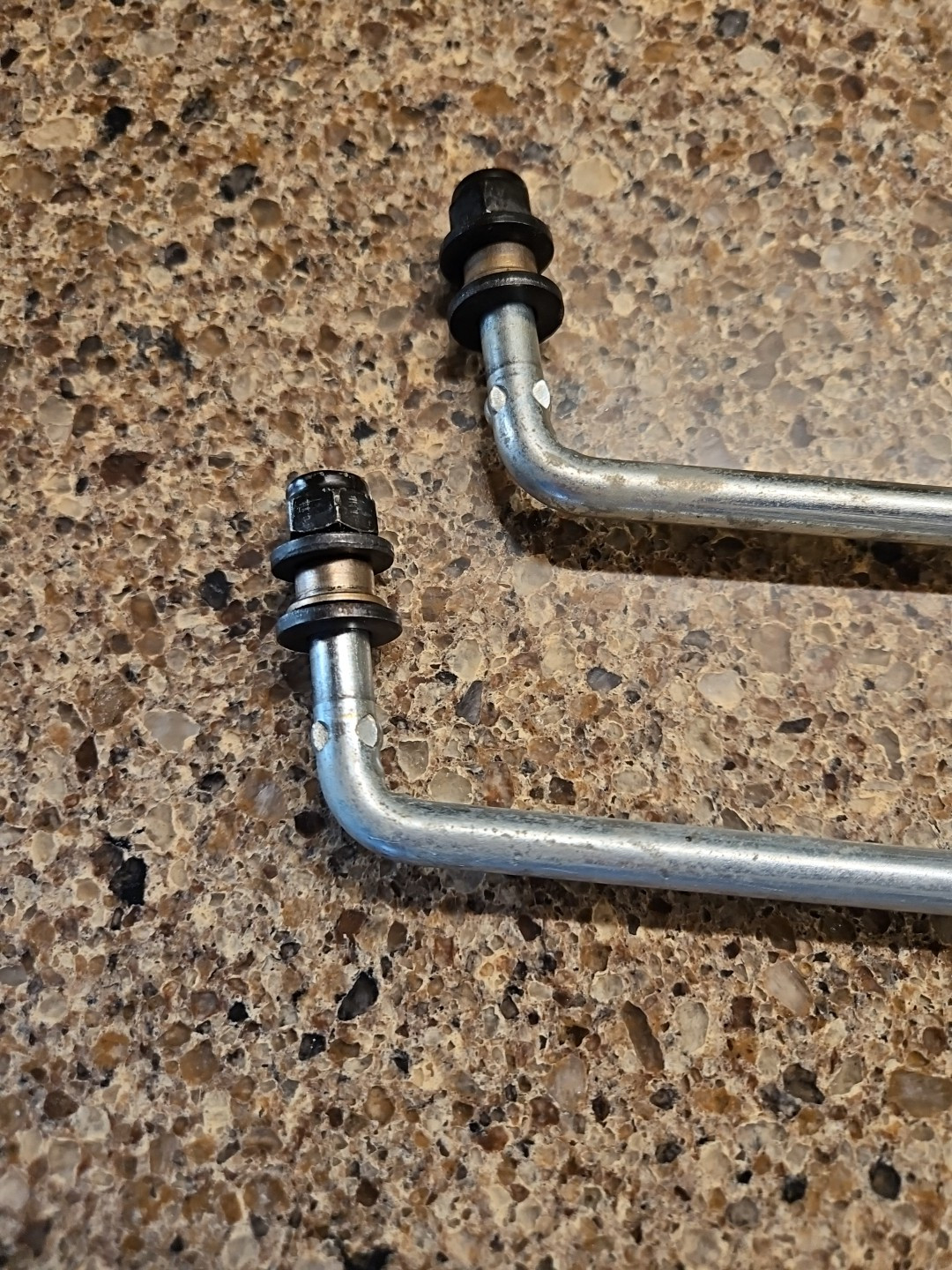 AB Lounge Sport tension bars & Hardware & End Caps Replacement Parts ONLY