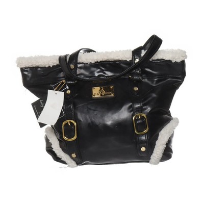 Baby Phat, Handtasche, Damen, Schwarz/Weiß, 40, 15, 26 cm #ksr