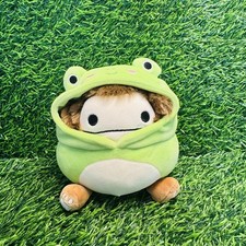 Squishmallows Epic Collection Benny the Brown Bigfoot in Frog Costume 5"