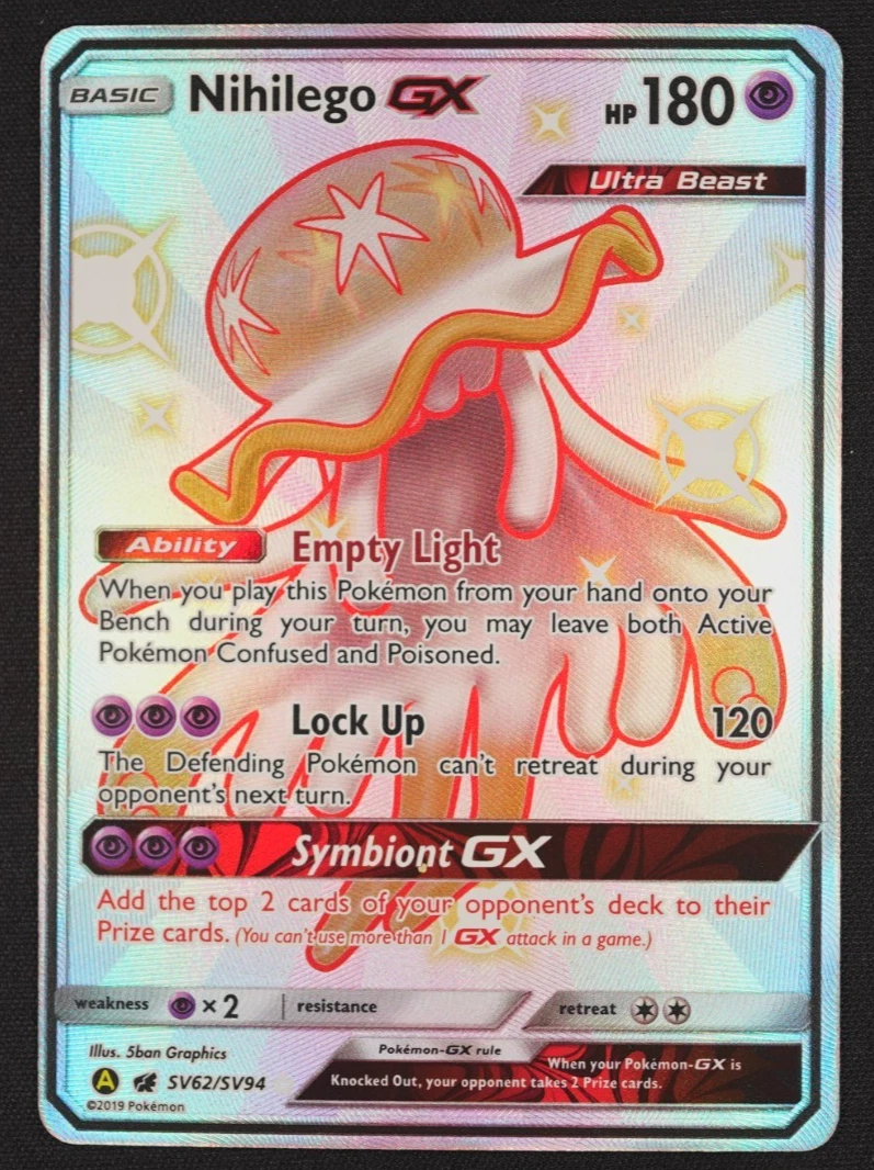 nihilego gx pokemon card price Nihilego GX Pokémon TCG Cards for sale