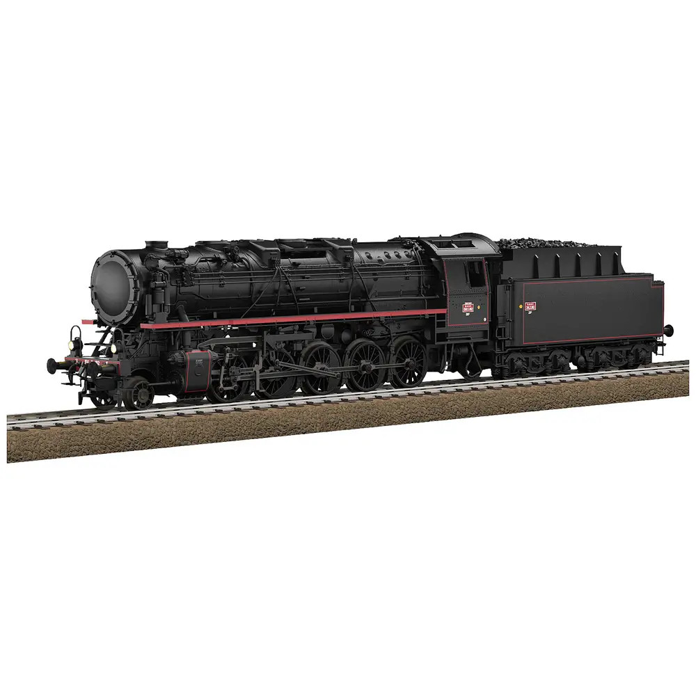 TRIX H0 25744 H0 G&uuml;terzug-Dampflok Serie 150X der SNCF