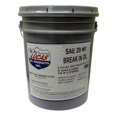 #ad #ad LUC10522 SAE 20 Engine Break In Oil 5 Gallon Pail Fits White $277.99