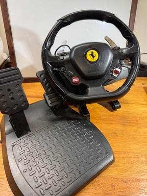Thrustmaster Ferrari 458 Spider Racing Wheel and Pedals Set Xbox One Series X S