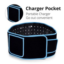 Near Infrared Laser Red Light Therapy Heating Waist Belt for Pain Relieve Home