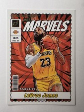 LeBron James 2023-24 Donruss #9 Net Marvels Press Proof Insert GOLD ETCHED 🏆 