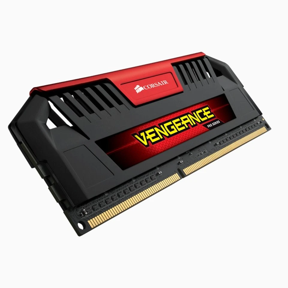 Corsair Pro 16GB Kit 2x 8GB DDR3 2400MHz PC3-19200U Overclocking Memory Red AB - Image 3 of 4