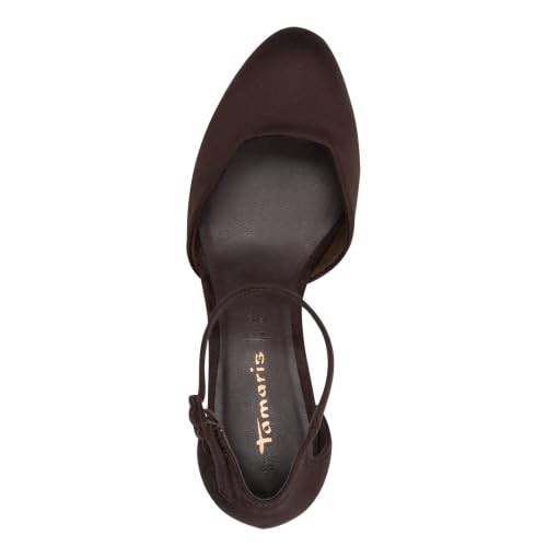 Damen Pumps Tamaris Textil Braun GrößE 40 Eu, Schuhe, Absatzschuhe-image