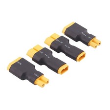 4pcs XT30 XT-30 to XT60 XT-60 Male Female RC Connector Adapter C83-4 