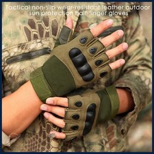 Half Finger Men's Gloves Outdoor Military Tactical Gloves Sports Shooting.