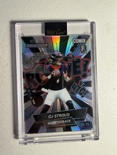 CJ Stroud 2023 Wild Card Alumination Comix Rookie Jersey number 7/25 #ACWR1-CS2