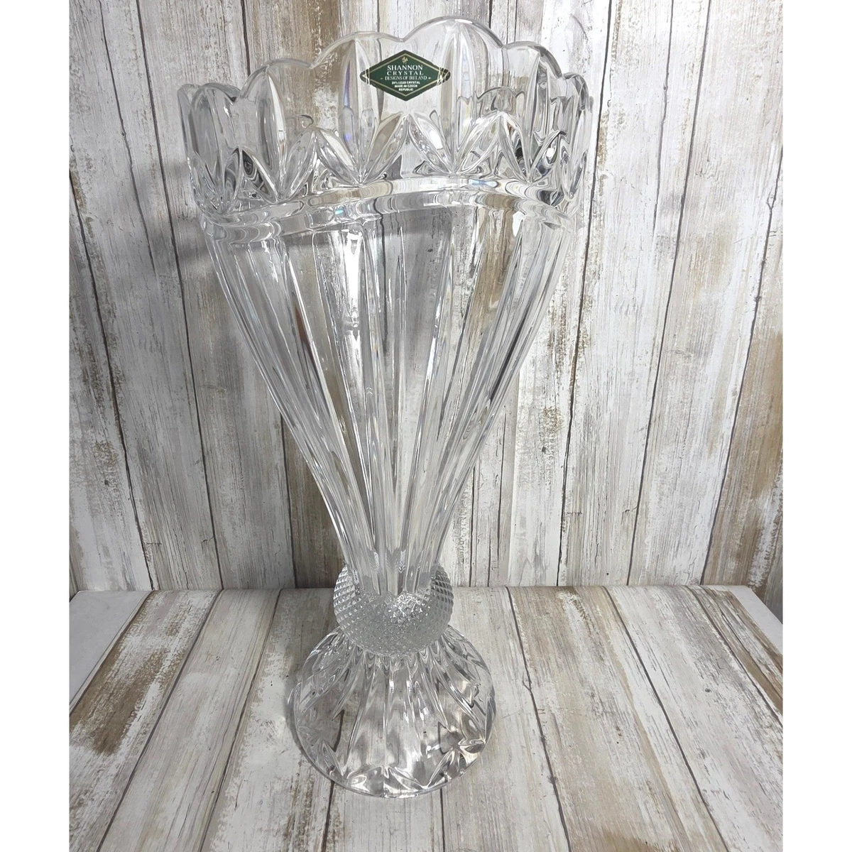 Leaded Glass Vases for sale - eBay
