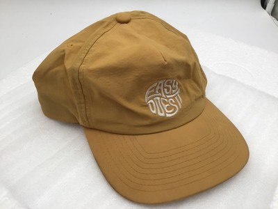 Katin ''Easy Does It'' Nylon Hat Brown/Yellow ''Get Lost'' Pin Lightweight Snap Back