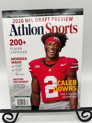 Athlon Sports June 2026 Magazine 2026 NFL Draft Preview
