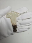 Aladdin Lamp Milk Glass Finial Opalescent Ivory White