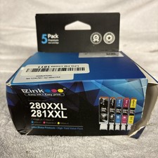 Compatible Canon 280 281 XXL Combo Ink Set Cyan/Magenta/Yellow/Bla