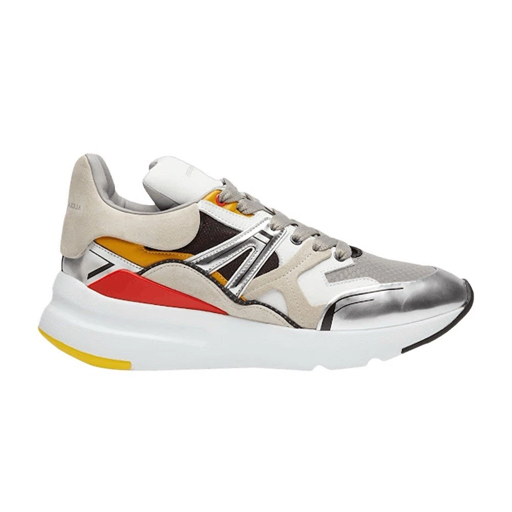 Alexander McQueen — ALEXANDER MCQUEEN Sprint Runners Court Multicoloured UK 8 RRP £595