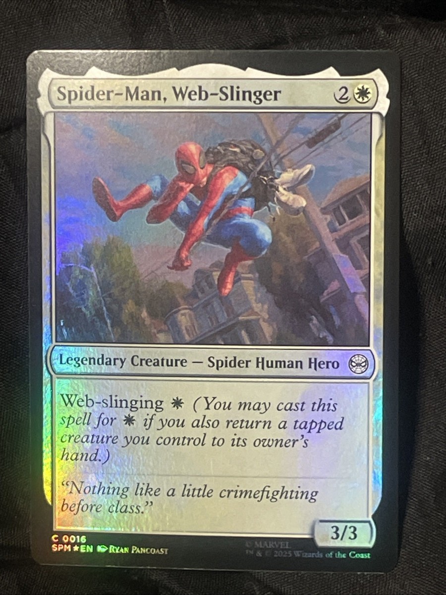 Spider-Man, Web-Slinger Marvel's Spider-Man Foil Magic The