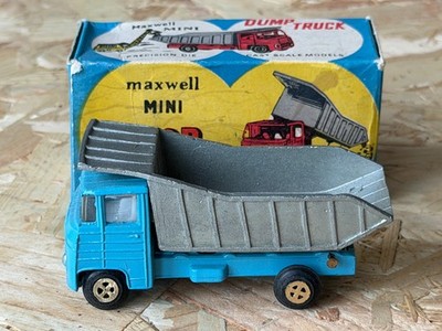 MAXWELL MINI 1:43 575 DUMP TRUCK LKW IN OVP INDIA MILTON NICKY TOYS (NM-6)