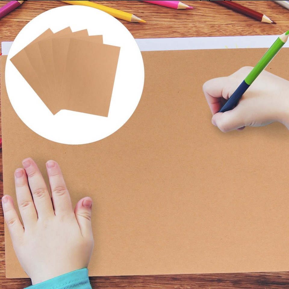 Thick Light Brown Kraft Paper for Wedding Art Painting Paper Durable ...