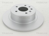 2X Bremsscheibe Coated Triscan 8120 24119C FüR Opel Omega V94 Caravan F35 M35