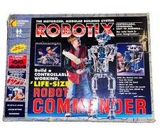 Vintage 1996 Robotix Robot Commander Life Size Motorized Modular Building Kit