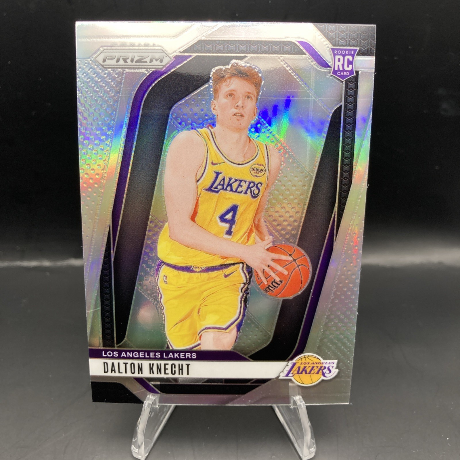 💎🔥2024-25 Panini Prizm NBA Dalton Knecht #238 RC Rookie SILVER Prizm Lakers