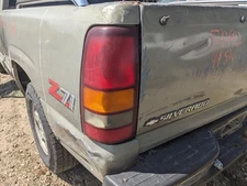 Fits 99-03 SIERRA 1500 PICKUP Driver Left Tail Light Wideside