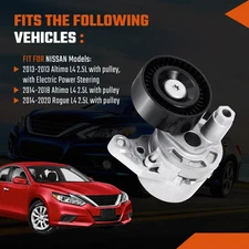 Belt Tensioner with Pulley for Nissan Altima 2013-2018 Rogue 2014-2020 L4 2.5L