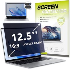 12.5 Inch Laptop Privacy Screen Protector Anti Glare Blue Light Filter Security