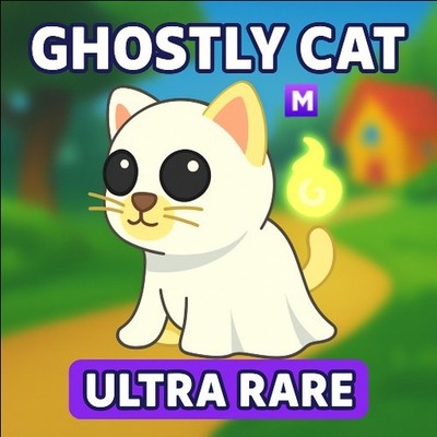 MEGA NEON GHOSTLY CAT (SEHR GÜNSTIG) ADOPT A PET FROM ME - CHEAP ON EBAY 