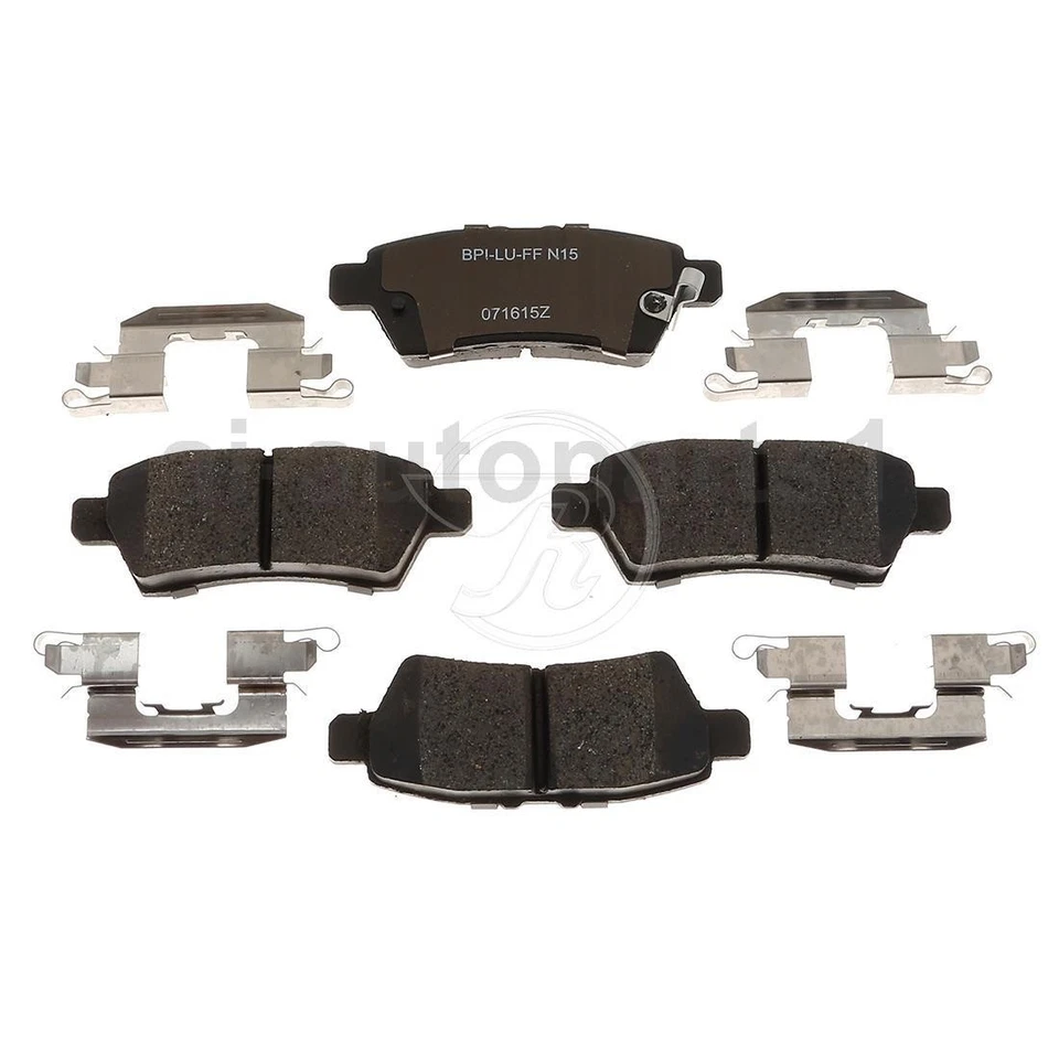 For 2005-2012 Nissan Pathfinder Rear Brake Rotors & Brake Pads Kit - Image 2 of 4