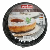 Zenker Pure Springform M. Flach- Und Rohrboden Spring Form Backform Ø 24 Cm