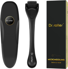 Derma Roller 0,5 Mm, Derma Roller Capelli Viso Uomo E Donna, Microneedle Viso Ca