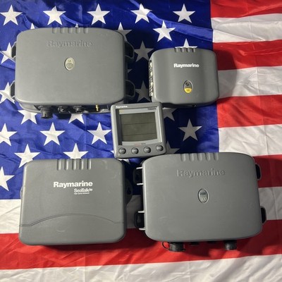 RAYMARINE ST60 TRIDATA AUTOHELM Sea talk SR100 DSM300 Gyro Plus 2 SHS Bundle ALL