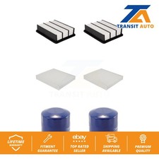 Air Cabin Engine Oil Filters (6 Total) Kit For 2016-2021 Mazda CX-9 KFM-100643